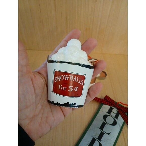 Christmas Ornament Bundle Set of 5 Holiday Tree Decorations - Picture 6 of 10